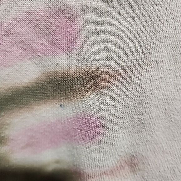 Grateful Dead Sweatshirt Women's M Green Brown Bear Tie Dye Ban Music Crew Neck - Picture 5 of 10